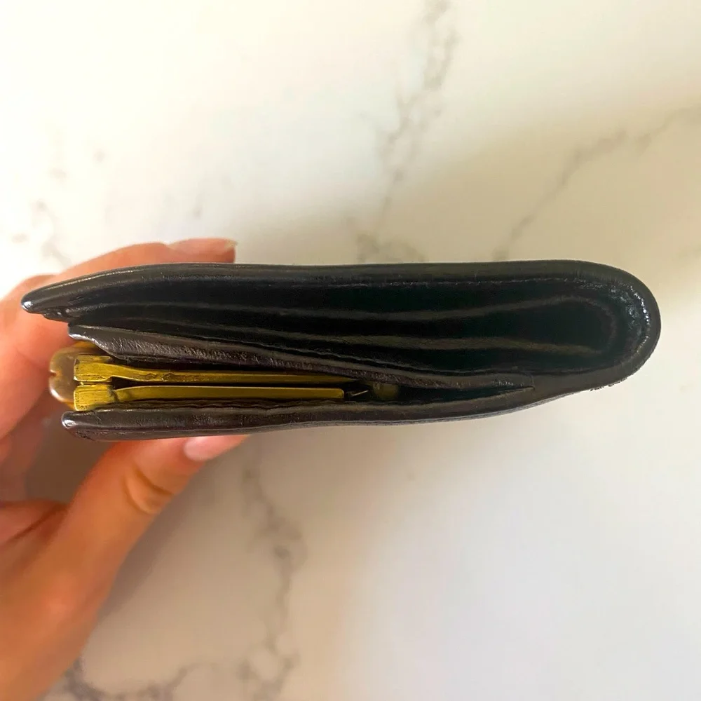 Vintage GUCCI bamboo wallet - Picture 4 of 9